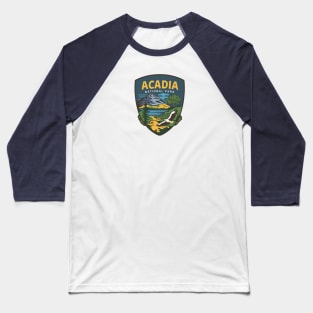 Acadia National Park Maine Baseball T-Shirt